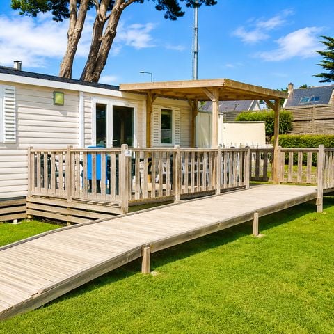 Casa mobile 4 persone - Casa mobile con 2 camere da letto PMR (persone a mobilità ridotta)