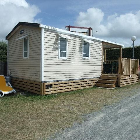 Mobilheim 4 Personen - Mobilheim 2 Zimmer Straßenseite