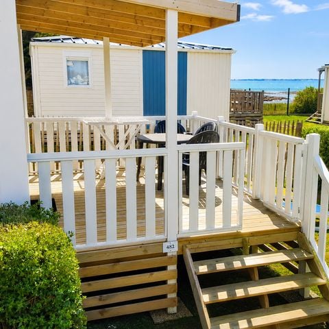 MOBILE HOME 2 people - Mobile home 1 bedroom Sea view