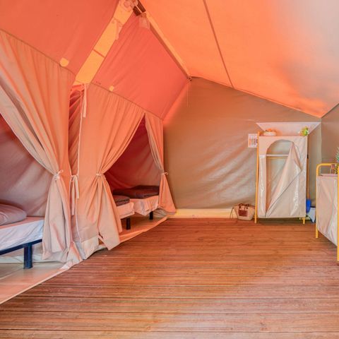 Tent 4 personen - Tente Insolite Nature Eco Lodge 2bed - Zonder sanitair