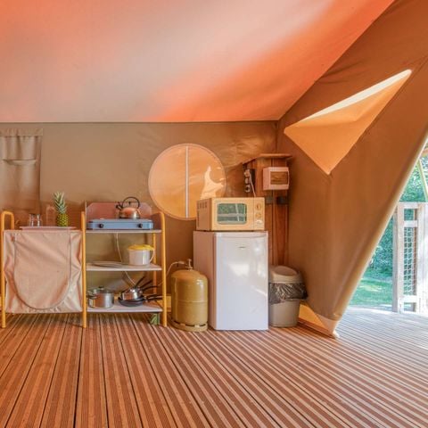Tente 4 personnes - Insolite Nature Eco Lodge - 2 chambres- - Sans sanitaires