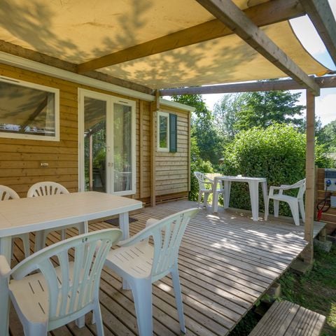 Mobilhome 8 personnes - Cottage Privilège - 3 chambres - TV - Lave-vaisselle