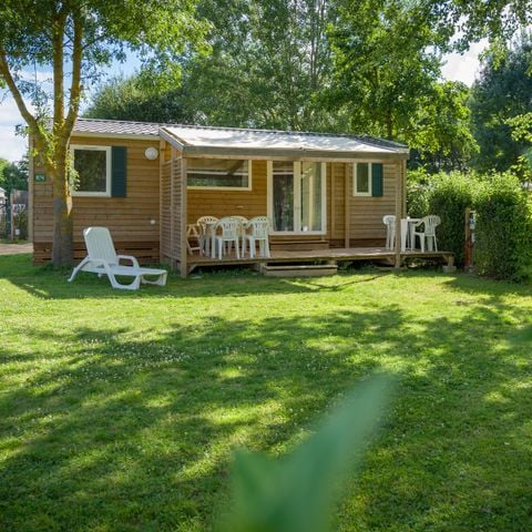 Mobilhome 8 personnes - Cottage Privilège - 3 chambres - TV - Lave-vaisselle
