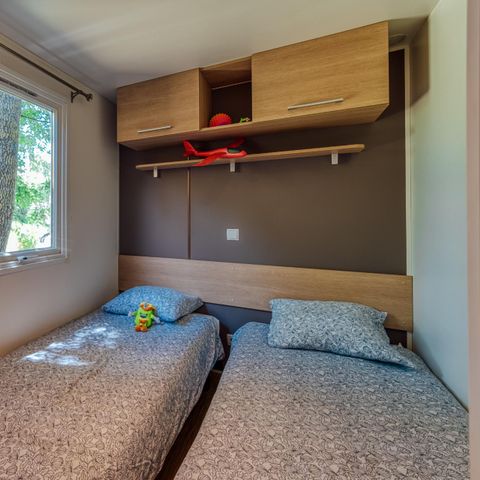 Mobilhome 8 personas - Cottage Privilège - 3 habitaciones - TV - LV
