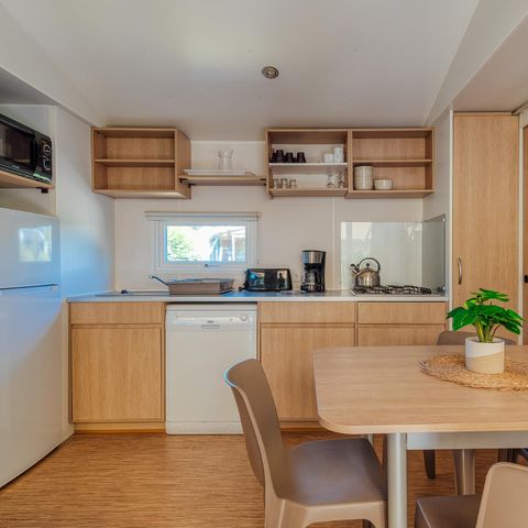 Mobilhome 8 personas - Cottage Privilège - 3 habitaciones - TV - LV