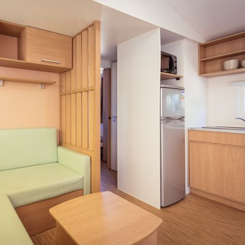 Mobilhome 8 personnes - Cottage Privilège - 3 chambres - TV - Lave-vaisselle