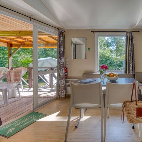 Mobilhome 6 personas - Cottage Confort - 2 dormitorios - TV