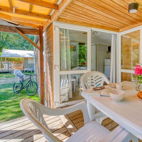 Mobilhome 6 personas - Cottage Confort - 2 dormitorios - TV