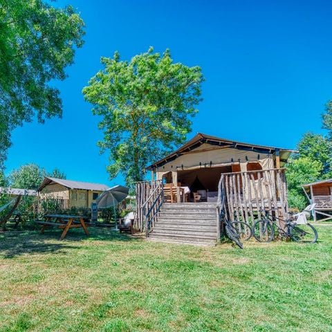 Tente 5 personnes - Insolite Premium Safari - 2 chambres - Avec sanitaires