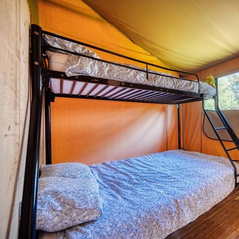 Tente 5 personnes - Insolite Premium Safari - 2 chambres - Avec sanitaires