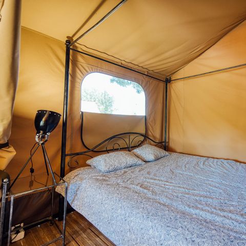 Tienda de campaña 5 personas - Tente Insolite Premium Safari - 2 bd. - Con sanitarios