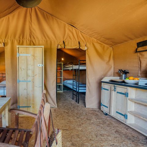 Tienda de campaña 5 personas - Tente Insolite Nature Confort Lodge - 2 bdrms - Sin instalaciones sanitarias