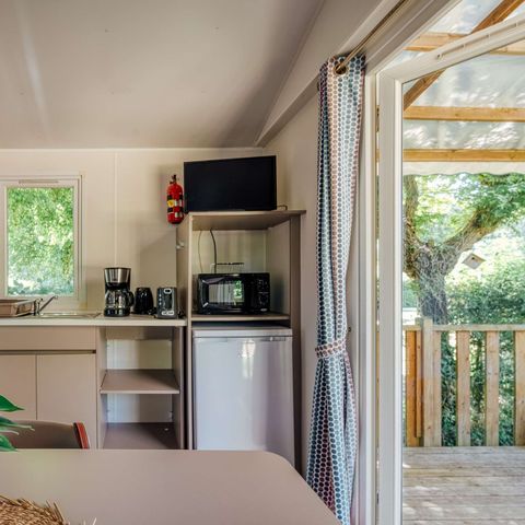 Mobilhome 2 personas - Cottage Privilège - 1 hab - TV