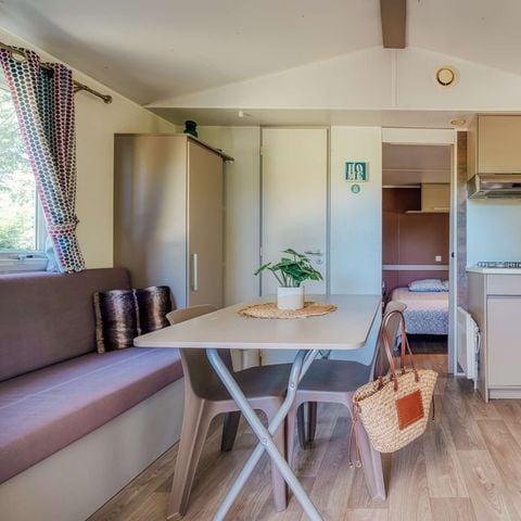 Mobilhome 2 personnes - Cottage Privilège - 1 chambre - TV