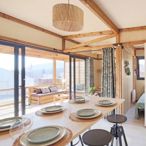 BUNGALOW 6 personnes - Chalet Premium Maine 2 ch. - TV - LV 
