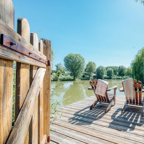 Chalet 4 personnes - Premium Maine - 1 chambre - TV - NOUVEAUTÉ 2026 - PONTON PRIVE !