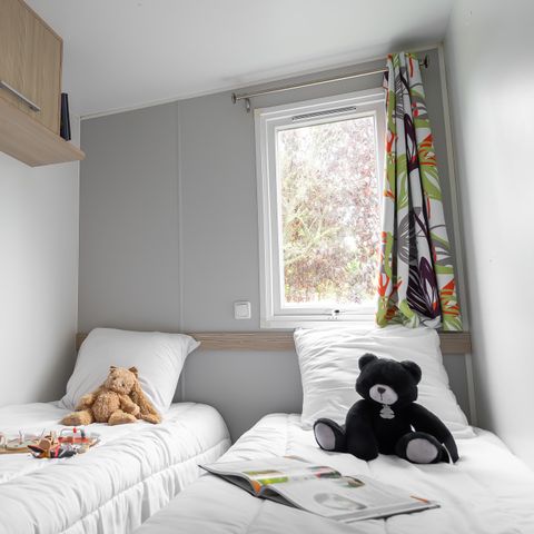 Stacaravan 4 personen - COMFORT - TV