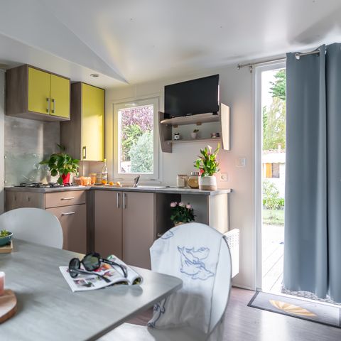 MOBILHOME 6 personas - Cottage Confort 32m² - 3 habitaciones + televisión