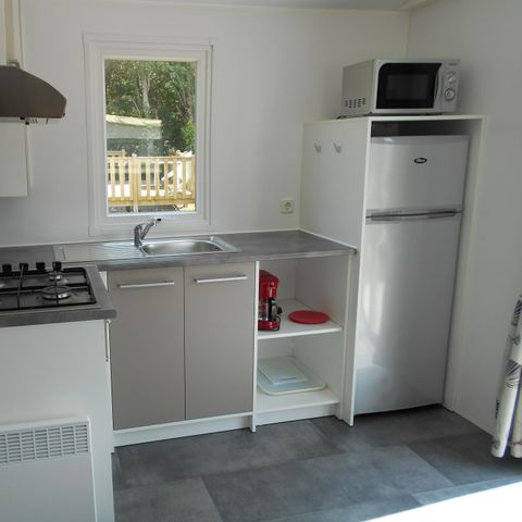 Stacaravan 4 personen - Cottage Loisirs 24m² - 2 kamers (zonder televisie)