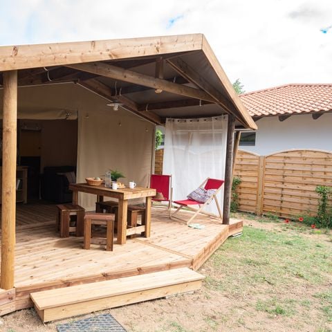 Safaritent 4 personen - Katoenen tent