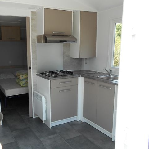 Mobile home 2 persons - Cottage Confort 20m² - 1 bedroom + television