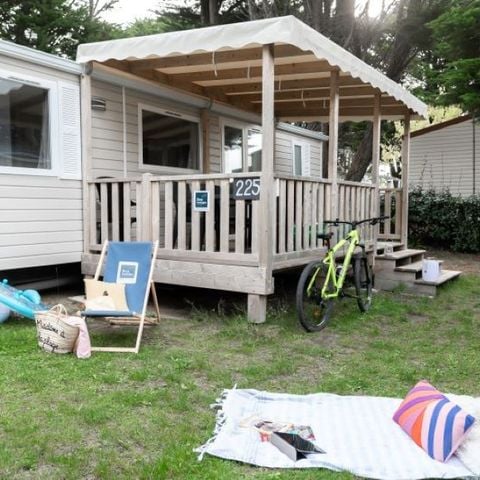 MOBILHOME 6 personnes - Cottage Premium 3 chambres + TV + Terrasse