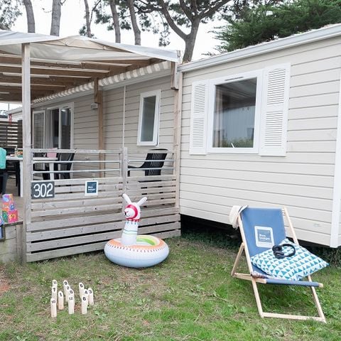 MOBILHOME 8 personas - Cottage Premium 40m² - 4 habitaciones + Televisión + Terraza
