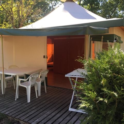 Bungalow toilé 5 personnes - STANDARD sans sanitaires