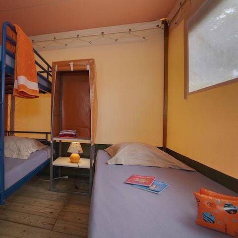 Bungalow toilé 5 personnes - STANDARD sans sanitaires