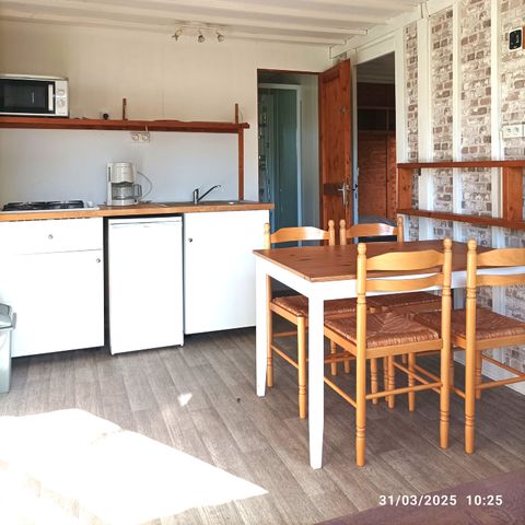 Chalet 5 personen - Standaard 30,25 m² (2 slaapkamers)