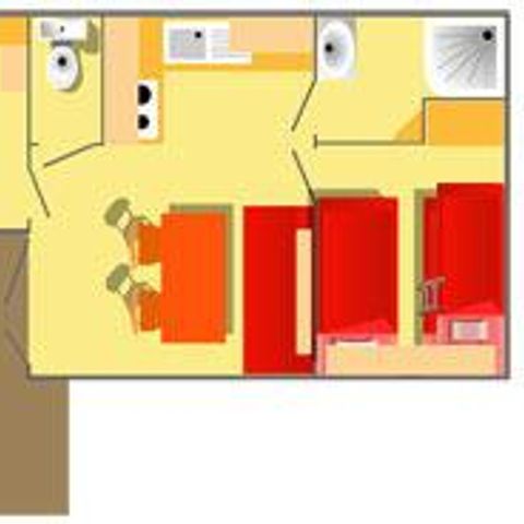 MOBILHOME 5 personas - Loggia Confort