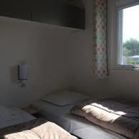 Stacaravan 6 personen - Comfort 38 m² (3 slaapkamers) + overdekt terras