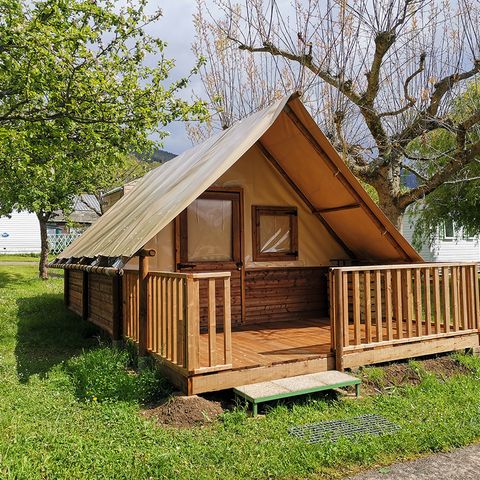 Lodge 4 persone - Alloggio standard Amazon 20 m2 - Terrazza