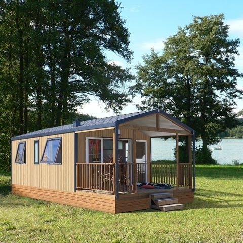 CASA MOBILE 4 persone - NUOVO // Bergamo Comfort Casa mobile 32 m² (2 camere da letto) + Terrazza