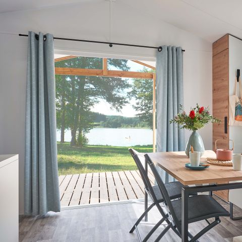 Stacaravan 4 personen - NIEUW // Bergamo Comfort Stacaravan 32 m² (2 slaapkamers) + Terras
