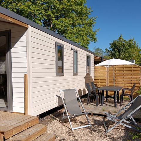 MOBILHOME 4 personnes - NEW // Mobil-Home Bergame Confort 32 m² (2 chambres) + Terrasse