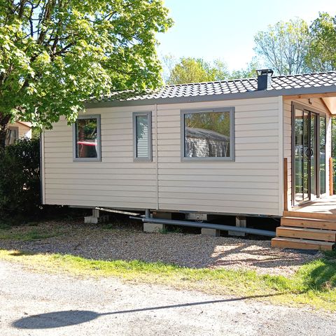 MOBILHOME 4 personas - NUEVO // Bergamo Comfort Mobile Home 32 m² (2 dormitorios) + Terraza