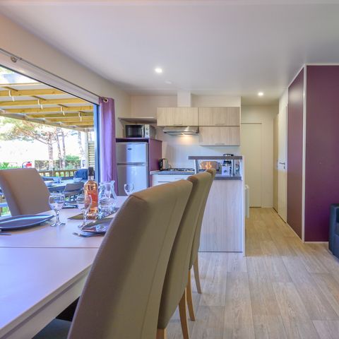 MOBILE HOME 6 people - 3-bedroom mobile home OCEANE PREMIUM