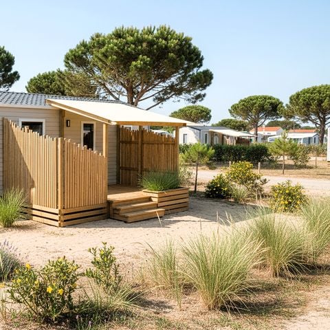 Stacaravan 4 personen - Stacaravan PLAGE 2 slaapkamers