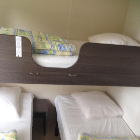 Stacaravan 5 personen - O'Phéa 23m² terras - 2 kamers