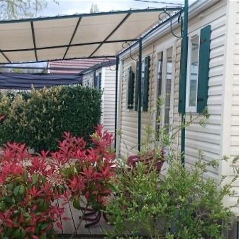 MOBILHOME 4 personas - CHESNAIE 27m² / 2 habitaciones - terraza cubierta 4 pers.