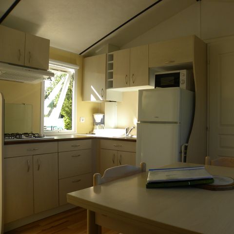 MOBILHOME 4 personas - VALAUDRAN 27m² / 2 habitaciones - Terraza cubierta