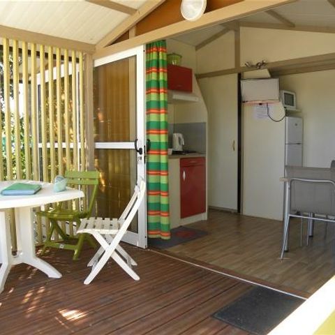 Chalet 4 Personen - BELLEVUE 29 m² - 2 Zimmer / Überdachte Terrasse 7 m²