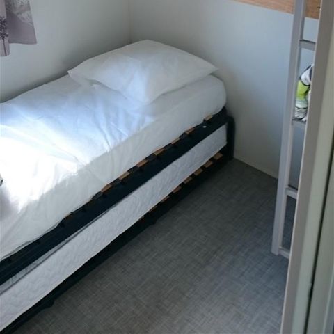 BUNGALOW DE LONA 5 personas - TentHome RIVAULDE 20m² - 2 dormitorios (sin sanitarios)
