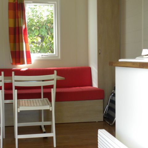 CASA MOBILE 4 persone - COUSSEAUX 24m² - 2 camere da letto / Terrazza