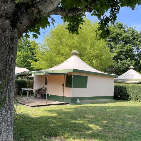 BUNGALOW IN TELA 5 persone - ECO arredato (senza servizi igienici)