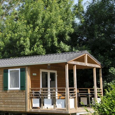 MOBILHOME 4 personnes - Standard 2 chambres 25m² + Terrasse intégrée