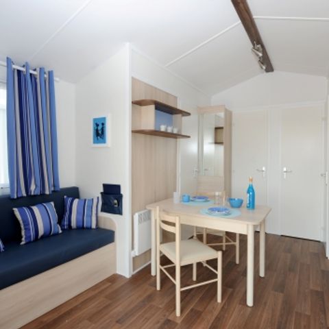MOBILHOME 4 personnes - Standard 2 chambres 25m² + Terrasse intégrée