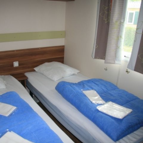MOBILHOME 6 personas - Estándar 3 habitaciones 34m² + terraza descubierta