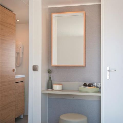 Mobilhome 4 personnes - Mobil home Premium 2 chambres 32m² + Terrasse semi-couverte + 2 salles de bain